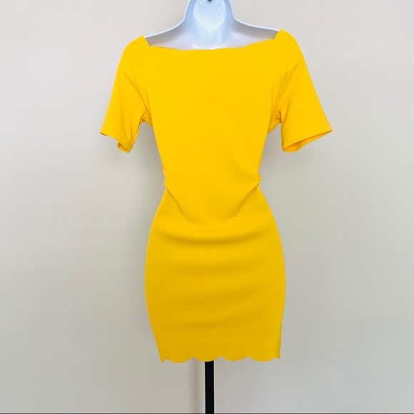 Yellow Mini Dress - Picture 4 of 4